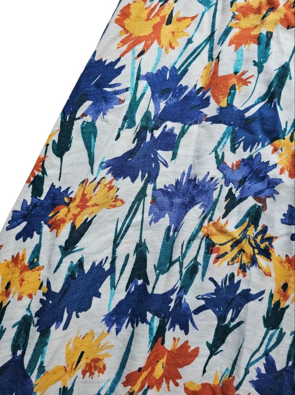 DIANE VON FURSTENBERG DVF Florencia Floral Maxi Skirt Size 6 - Picture 6 of 9
